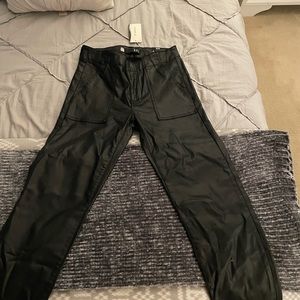 KUT LEATHER PANTS